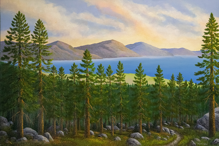 TAHOE DREAMS oil painting by Frank Wilson