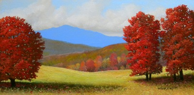 "Early September" oil painting by Frank Wilson