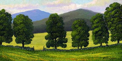 "Stonewall Field" oil painting by Frank Wilson
