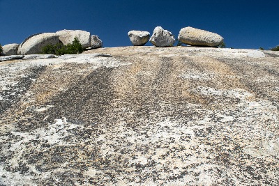 "Giant Glacial Erratics on Bald Mountain" photograph by Frank Wilson